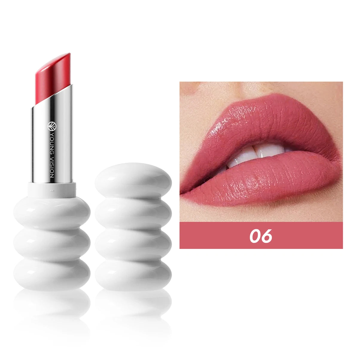 Brillo Labial Hidratante Fórmula Suave Acabado Radiante Para Labios Nutridos Y Frescos