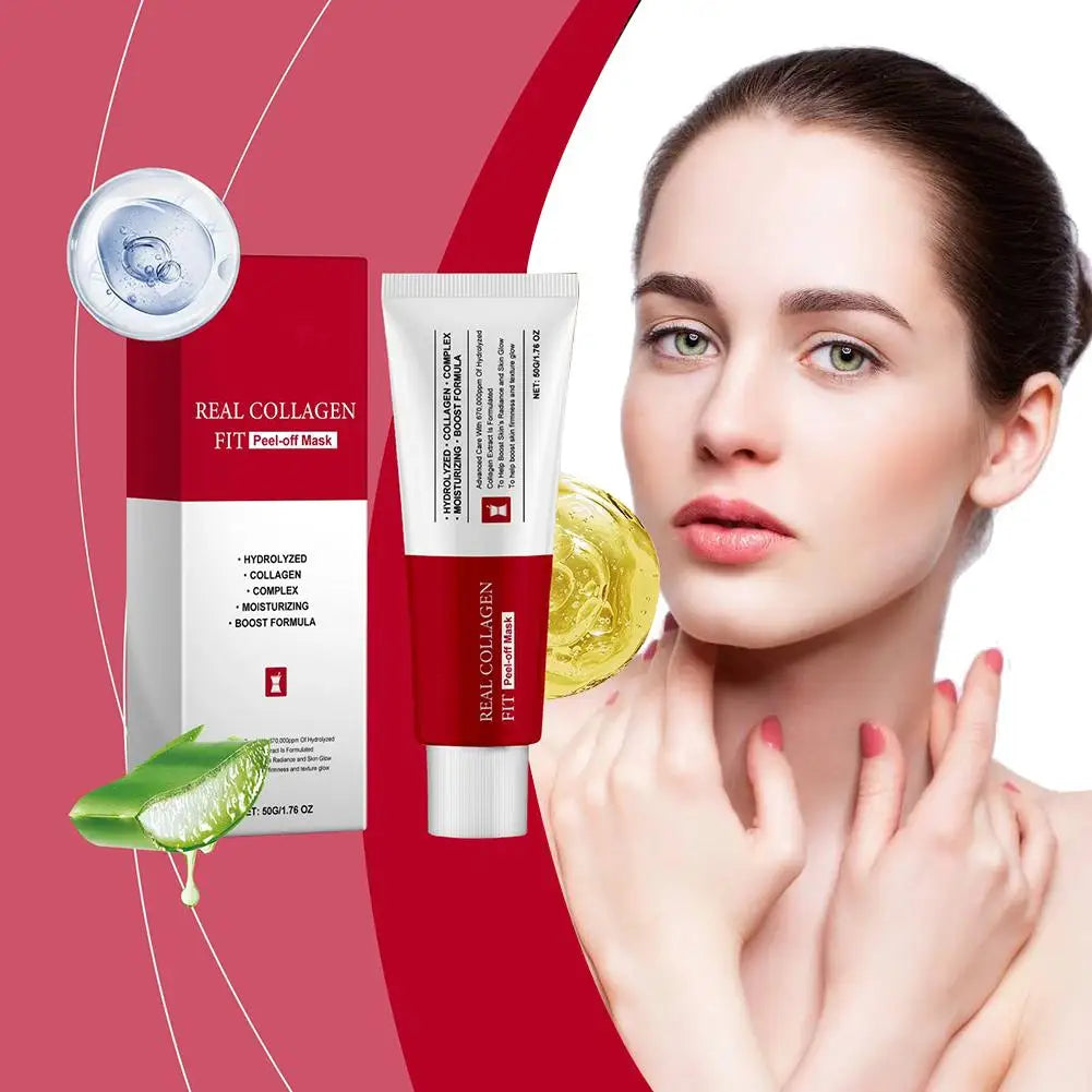 Mascarilla nocturna hidratante de colágeno