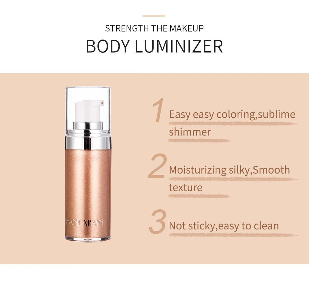 Shimmer Body hidratante Loción iluminadora