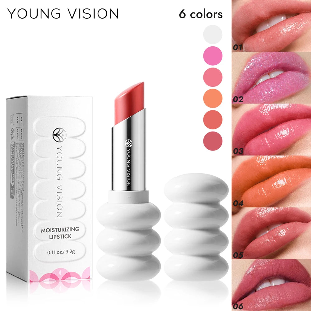 Brillo Labial Hidratante Fórmula Suave Acabado Radiante Para Labios Nutridos Y Frescos