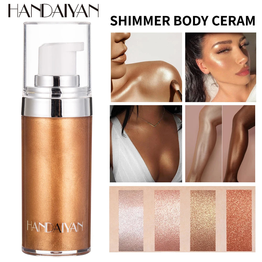 Shimmer Body hidratante Loción iluminadora