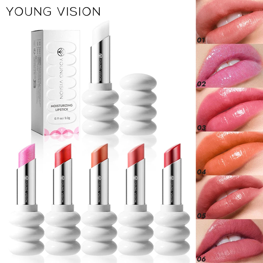 Brillo Labial Hidratante Fórmula Suave Acabado Radiante Para Labios Nutridos Y Frescos