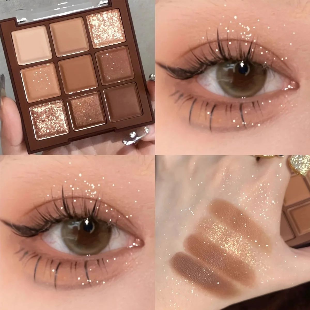 Paleta de 9 sombras de ojos