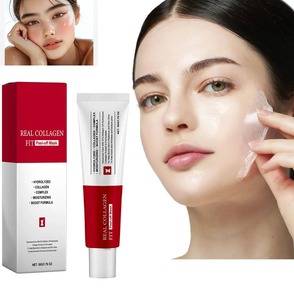 Mascarilla nocturna hidratante de colágeno