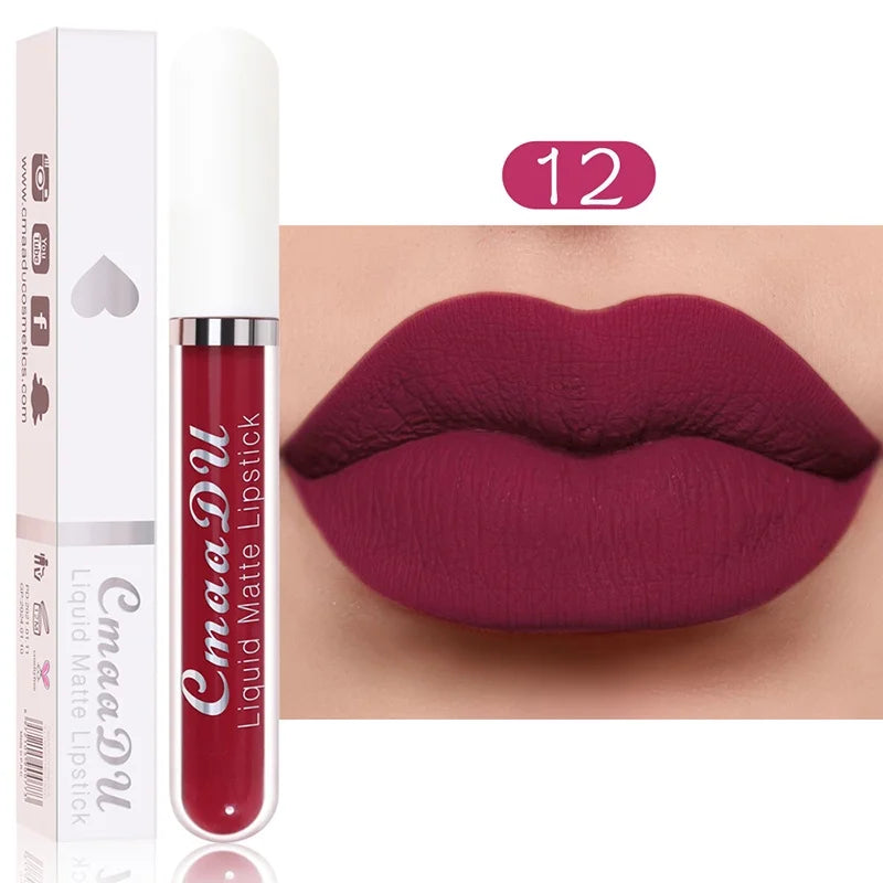 Labial liquido mate de larga duración