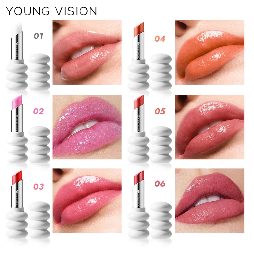 Brillo Labial Hidratante Fórmula Suave Acabado Radiante Para Labios Nutridos Y Frescos