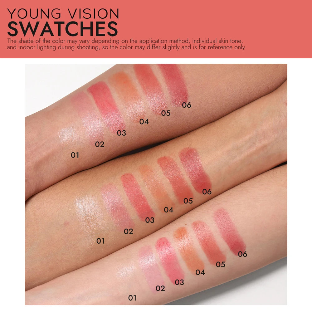 Brillo Labial Hidratante Fórmula Suave Acabado Radiante Para Labios Nutridos Y Frescos
