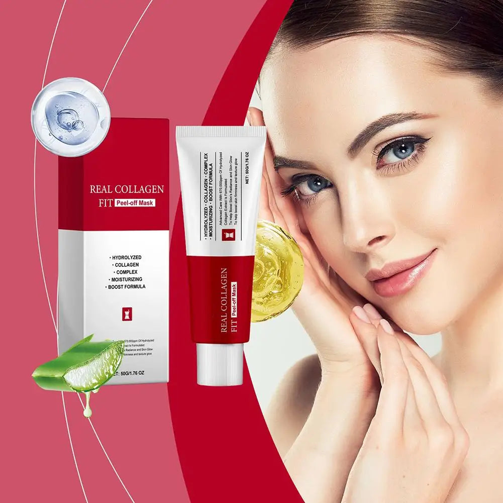 Mascarilla nocturna hidratante de colágeno