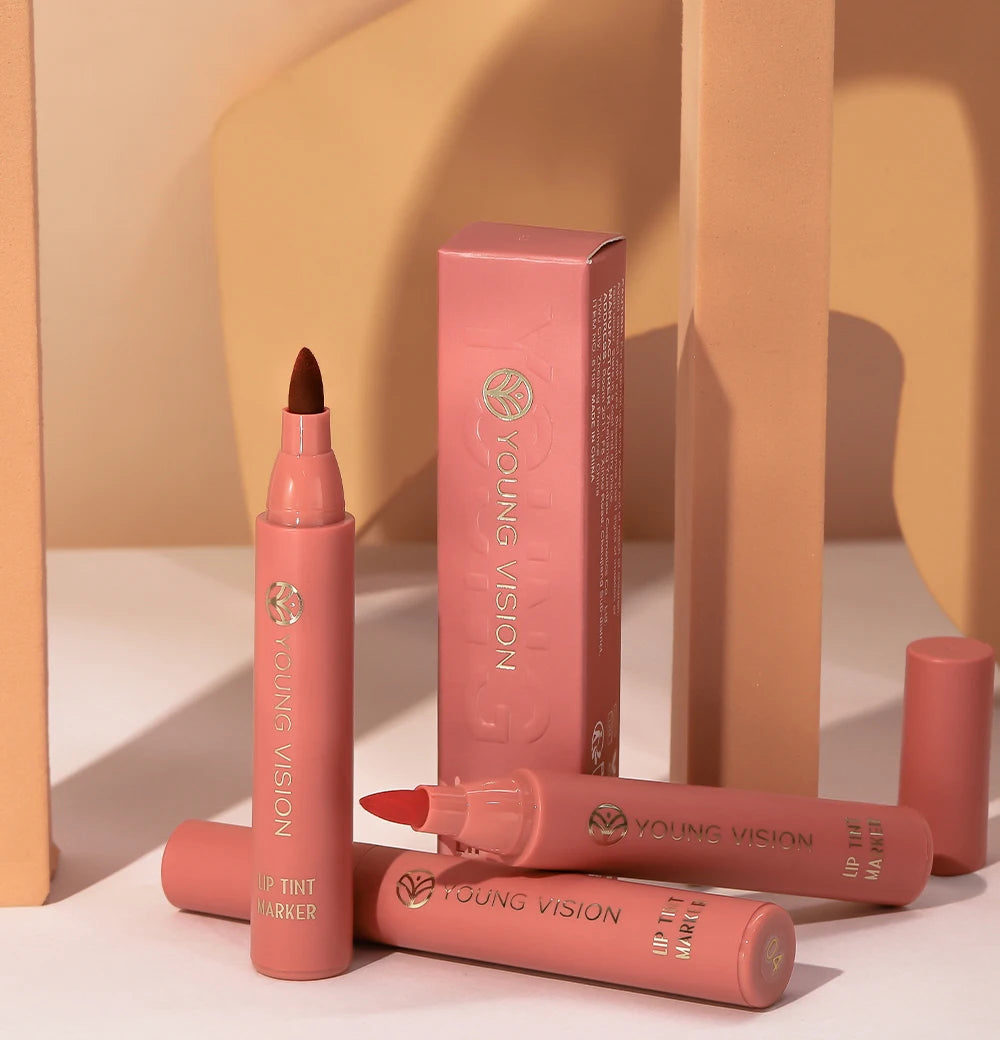Lápiz de Labios Resistente al Agua con Color Intenso y Duradero