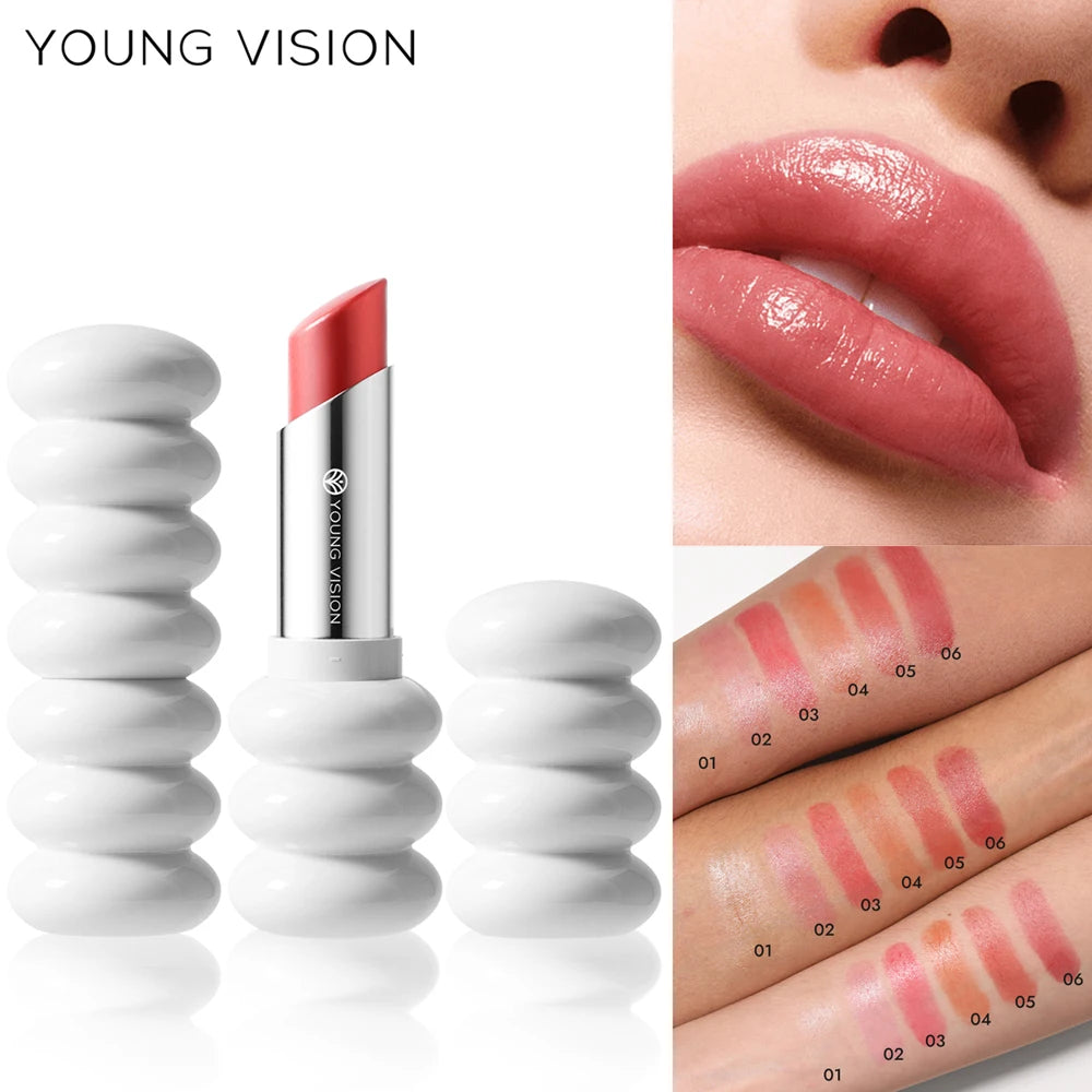 Brillo Labial Hidratante Fórmula Suave Acabado Radiante Para Labios Nutridos Y Frescos