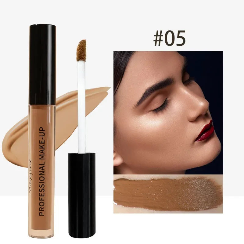 Corrector líquido para ojos y rostro cubre ojeras, acné e imperfecciones con efecto natural