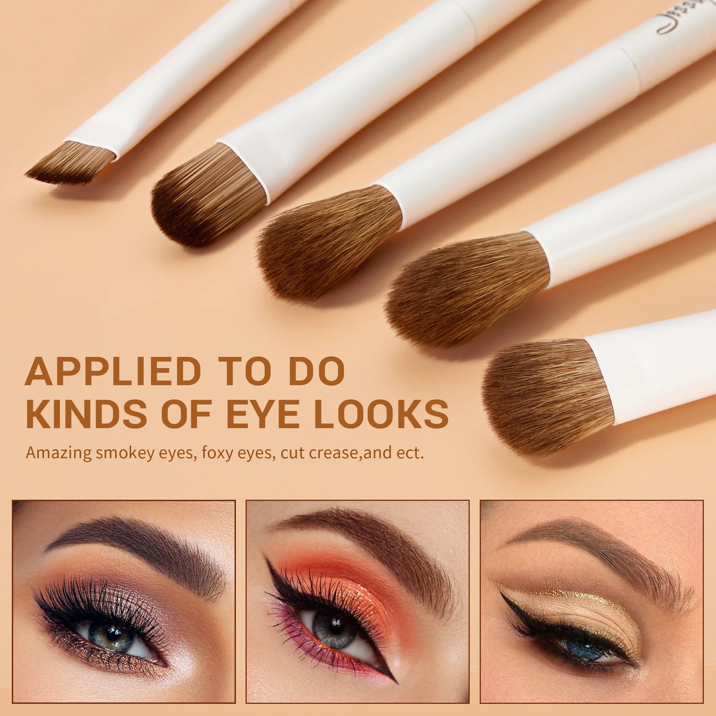 Set de Brochas de Maquillaje Jessup T329 con 14 piezas