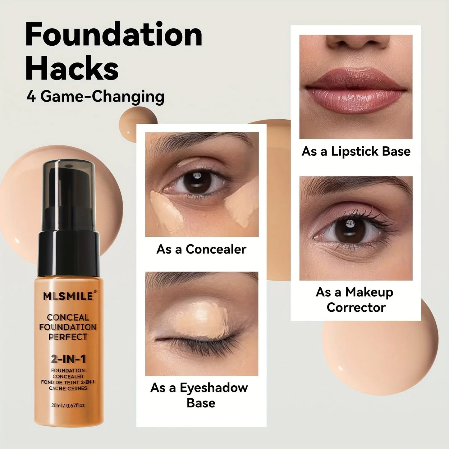 Base de maquillaje y corrector - Filttro - Filttro