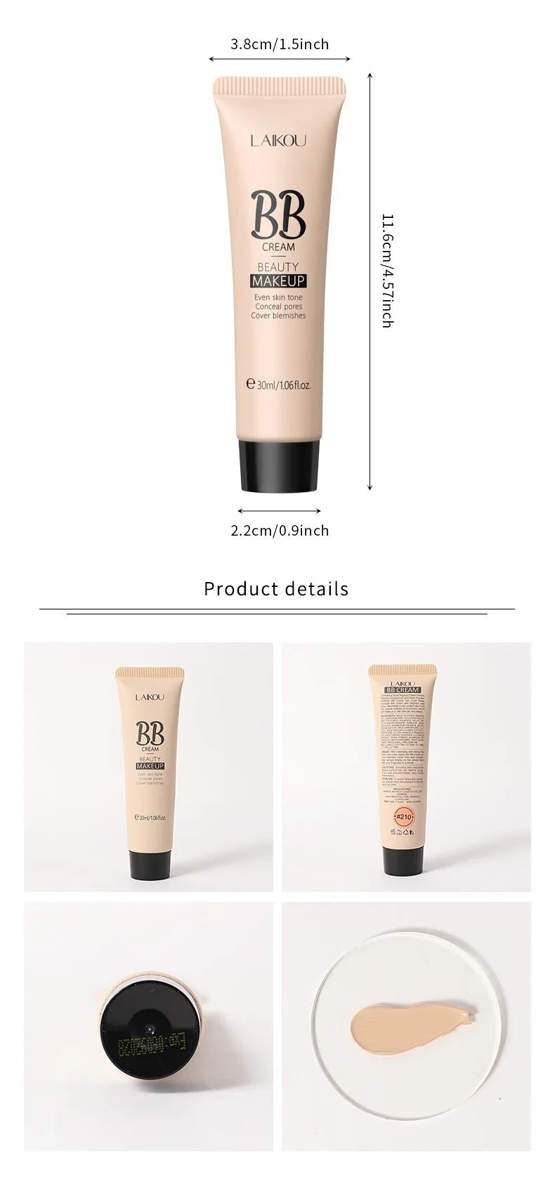 BB cream para piel mixta a grasa 30ml - Filttro - Filttro