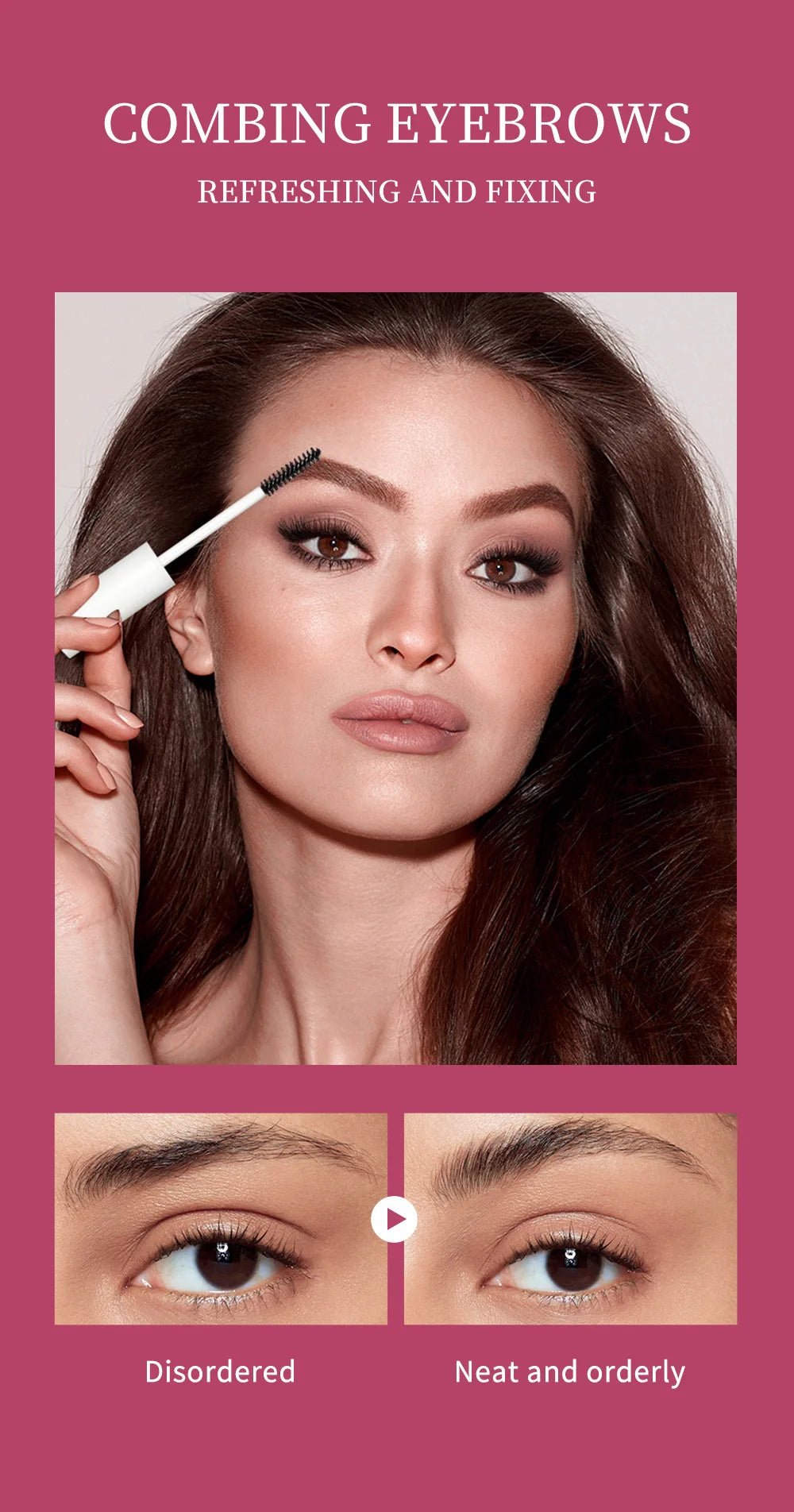 Gel 3 en 1 Para crecimiento, escultura y cuidado de cejas - Filttro - Filttro