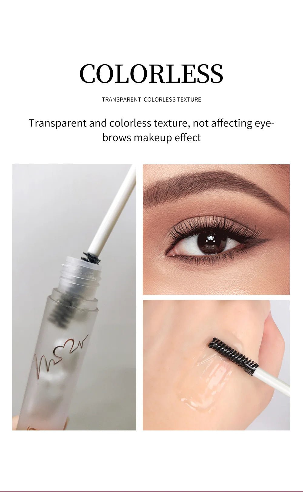 Gel 3 en 1 Para crecimiento, escultura y cuidado de cejas - Filttro - Filttro