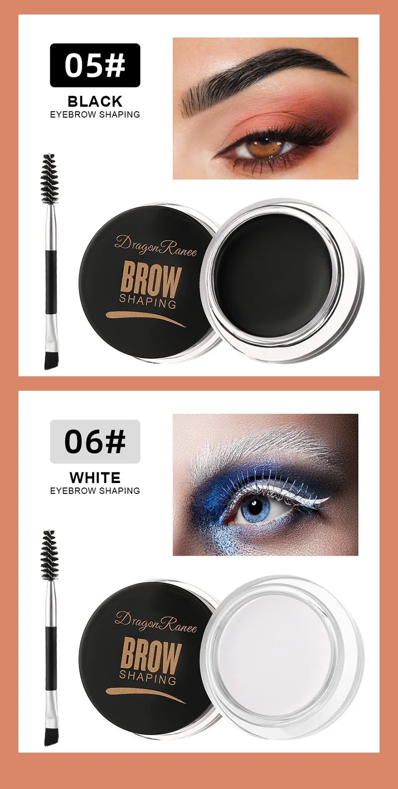 Gel moldeador de cejas en crema - Filttro - Filttro