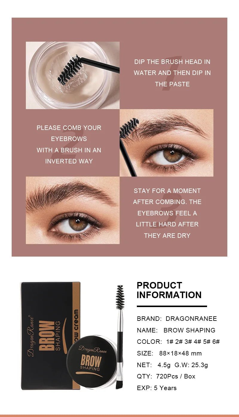 Gel moldeador de cejas en crema - Filttro - Filttro