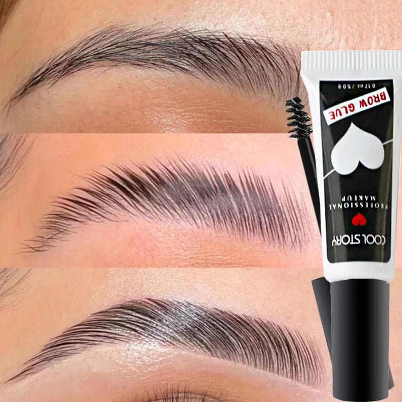 Gel transparente para cejas, resistente al agua, que proporciona un acabado natural, duradero y en 3D - Filttro - Filttro