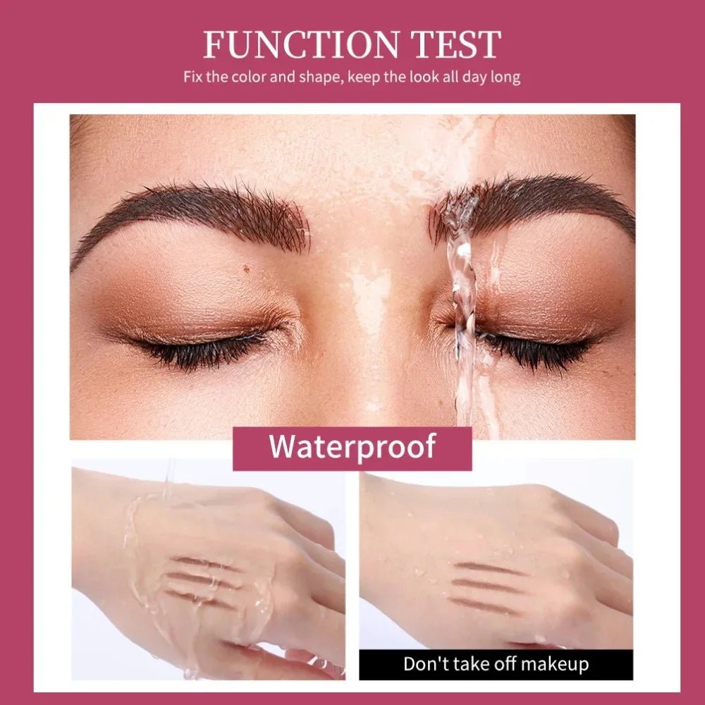 Gel transparente para cejas, resistente al agua, que proporciona un acabado natural, duradero y en 3D - Filttro - Filttro