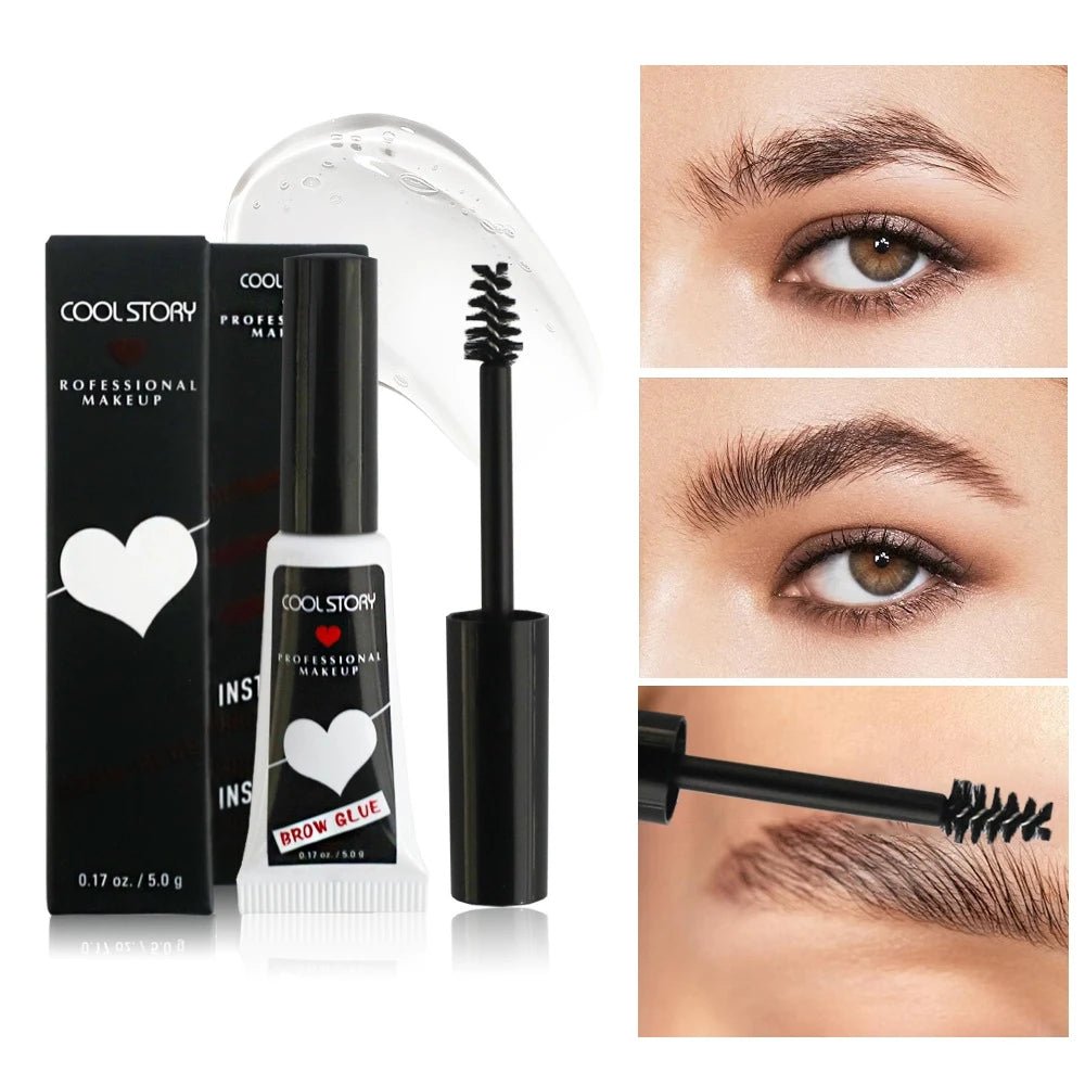 Gel transparente para cejas, resistente al agua, que proporciona un acabado natural, duradero y en 3D - Filttro - Filttro