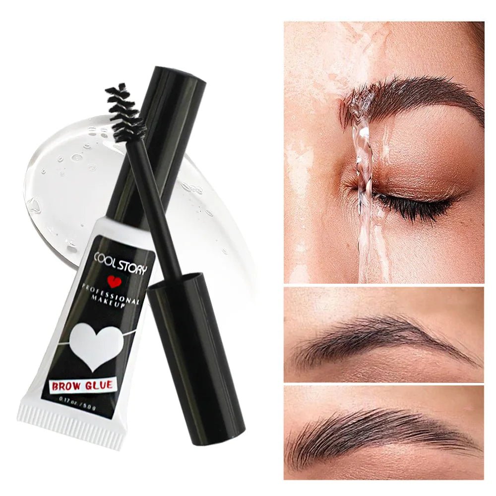 Gel transparente para cejas, resistente al agua, que proporciona un acabado natural, duradero y en 3D - Filttro - Filttro