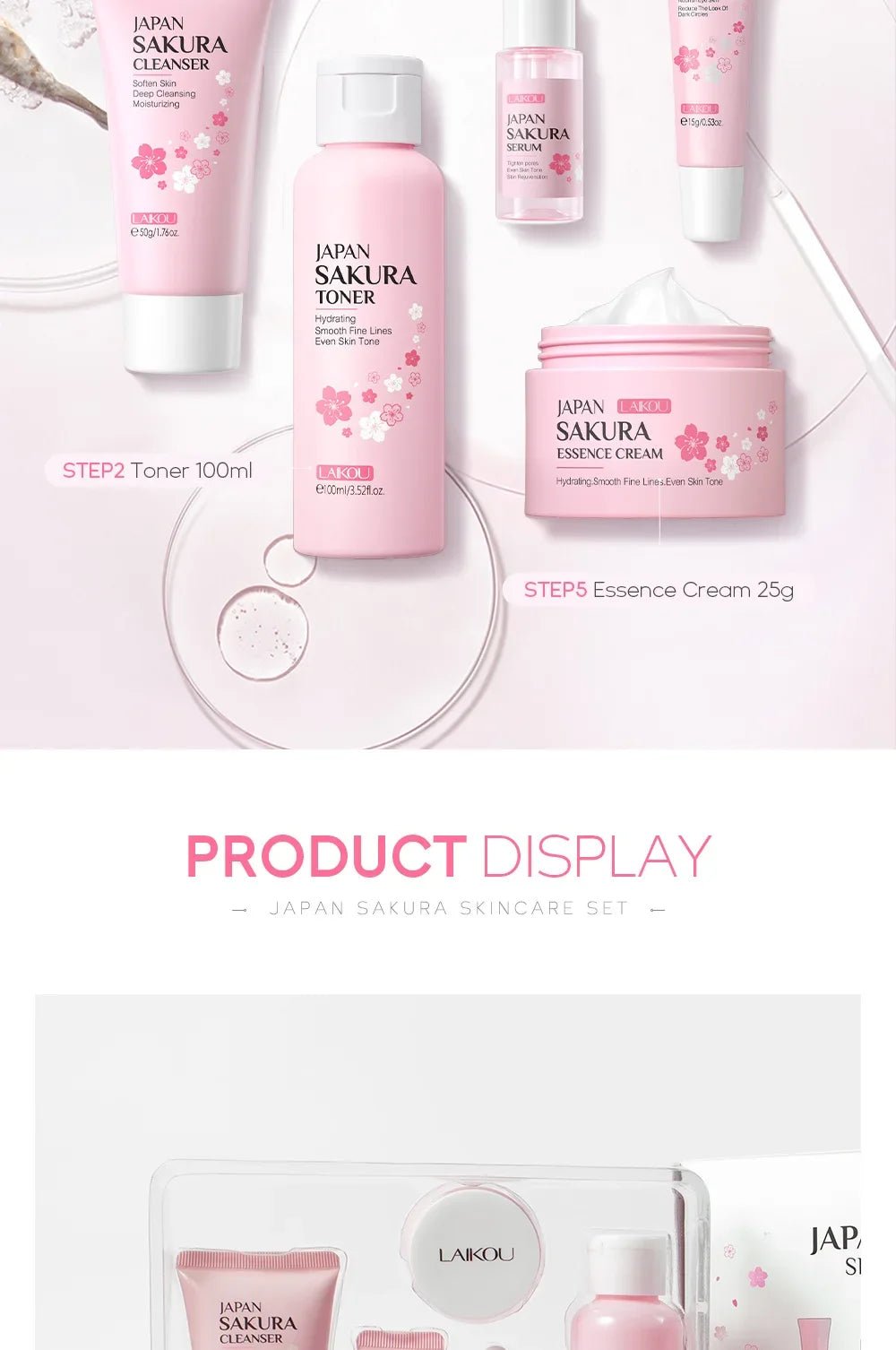 Kit Coreano de cuidado facial. Hidratación, reducción de líneas finas y limpieza de poros - Filttro - Filttro