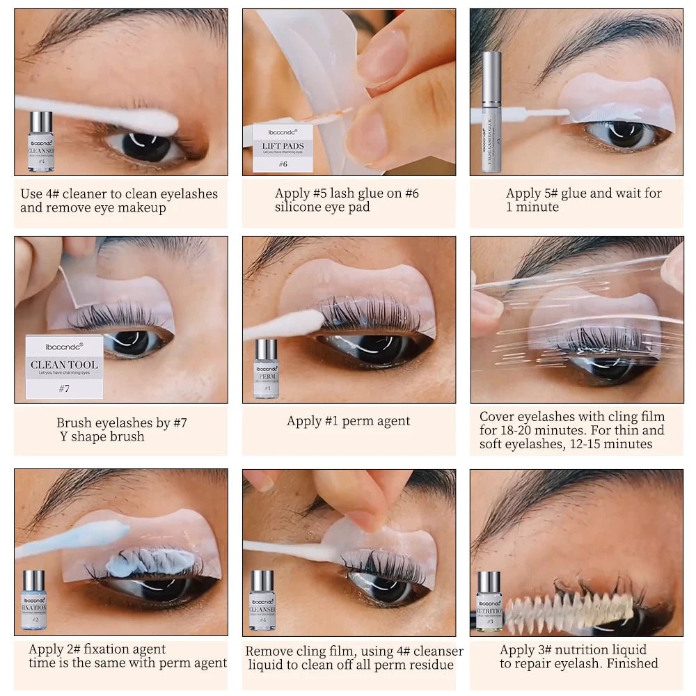 Kit de Lifting y Laminado de Pestañas con Herramientas para Rizado y Elevación - Filttro - Filttro