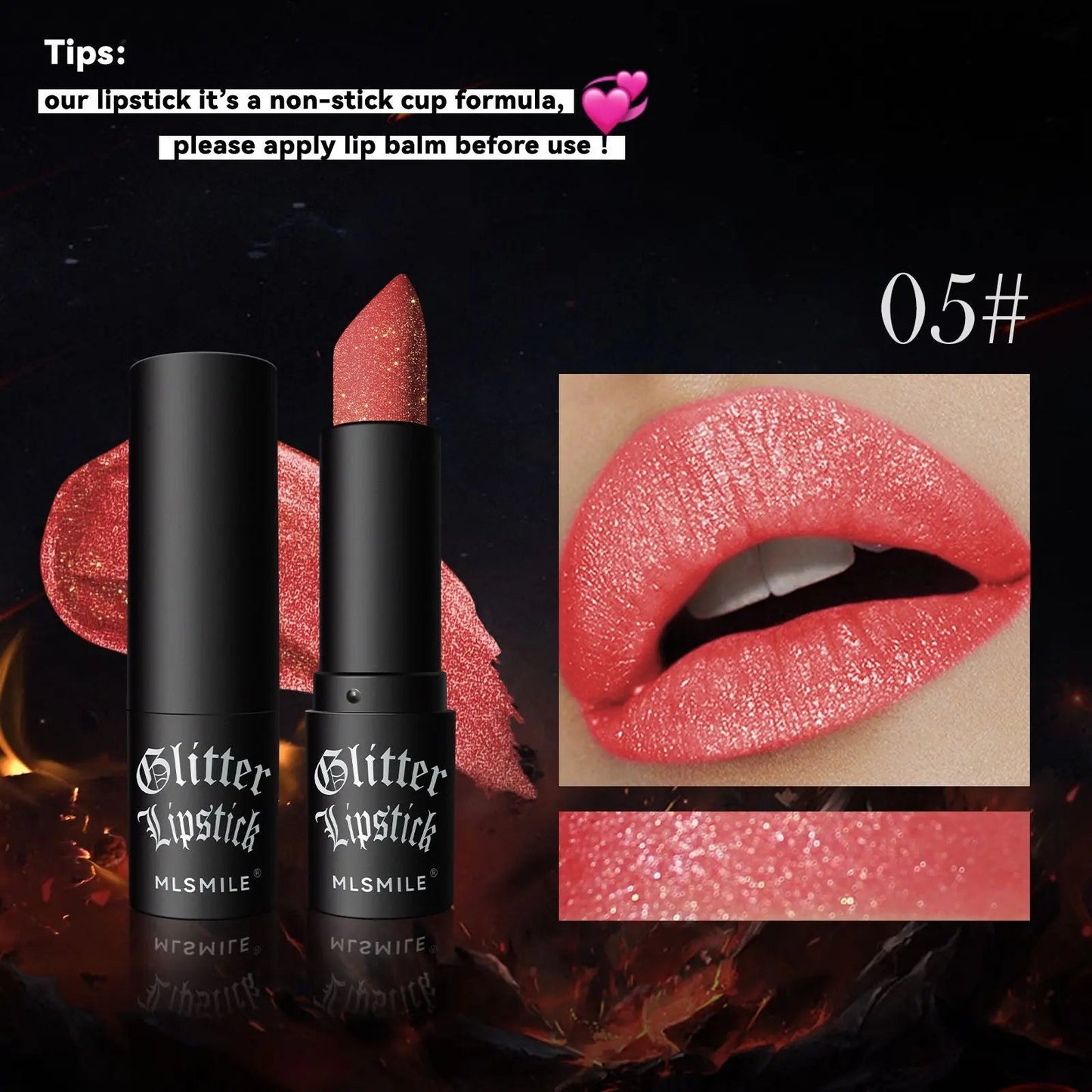 Labial Glitter Glam Glow - Filttro - Filttro