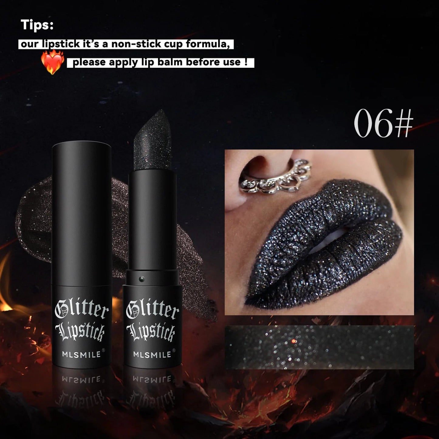 Labial Glitter Glam Glow - Filttro - Filttro