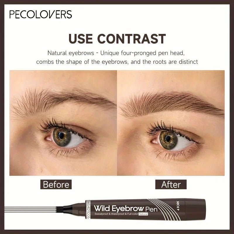 Lápiz de cejas de punta triple y super fina resistente al agua - Filttro - Filttro