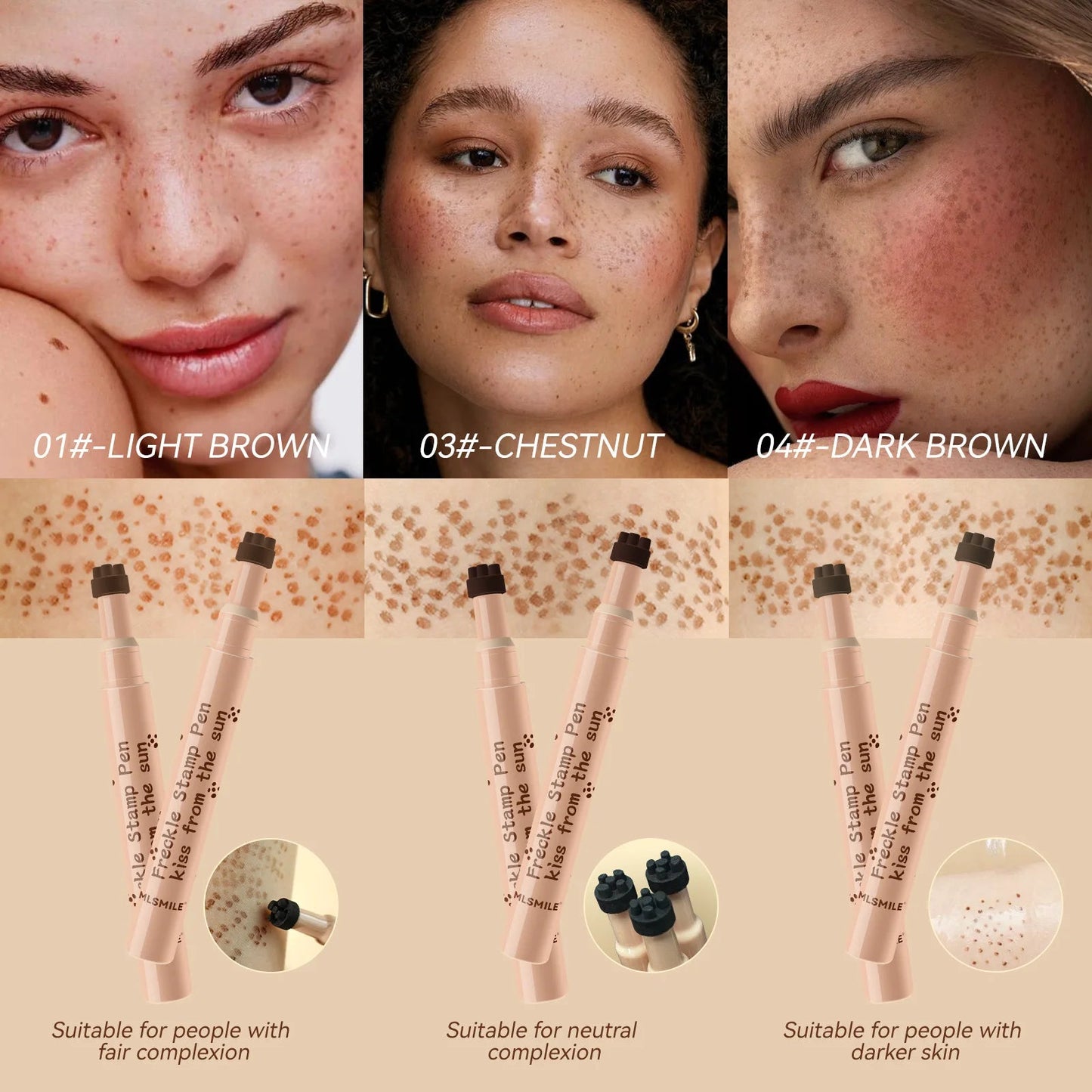 Lápiz para pecas naturales - Filttro - Filttro