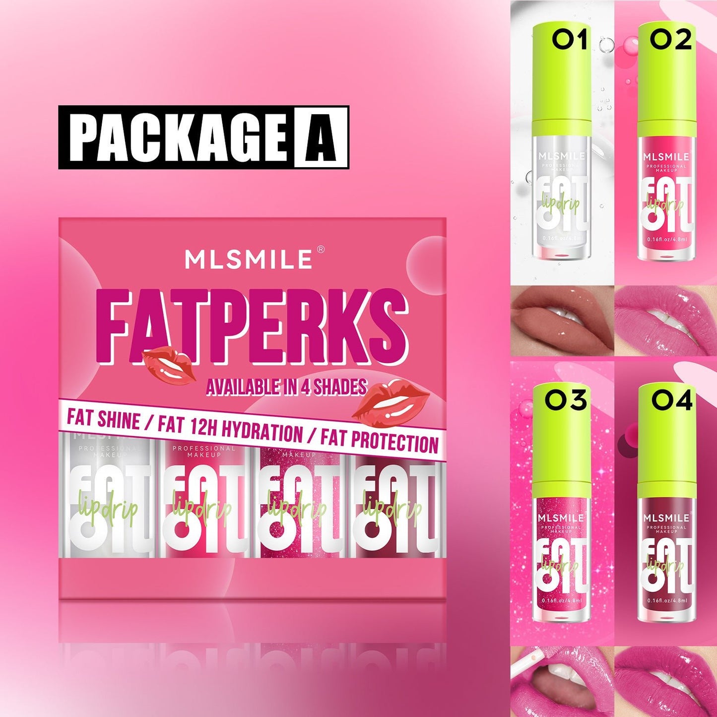 Lip Gloss Suit Shiny Surface - Filttro - Filttro