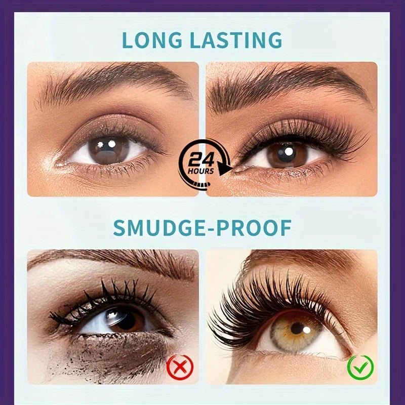 Mascara Extra Volumen a Prueba de Agua con 100% Colágeno para Pestañas Intensas y Duraderas - Filttro - Filttro