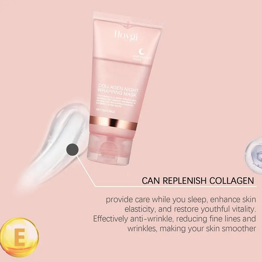 Mascarilla Facial Nocturna de Colágeno Coreana, Crema Hidratante Profunda - Filttro - Filttro