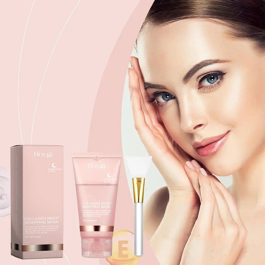 Mascarilla Facial Nocturna de Colágeno Coreana, Crema Hidratante Profunda - Filttro - Filttro