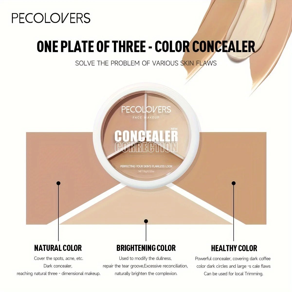 Paleta de correctores 3 en 1 - Filttro - Filttro