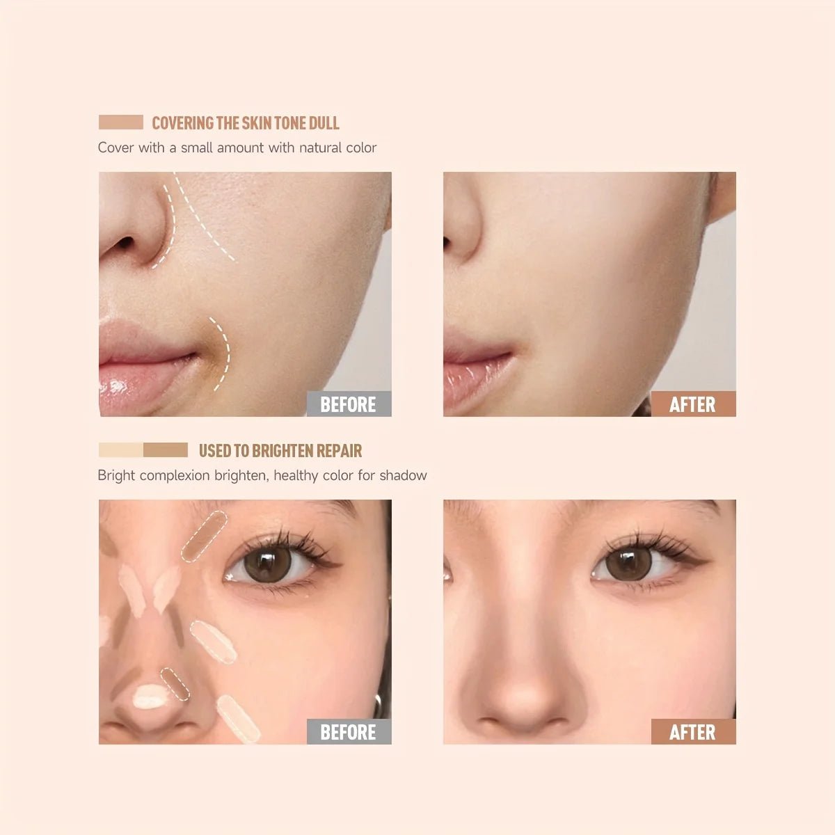 Paleta de correctores 3 en 1 - Filttro - Filttro