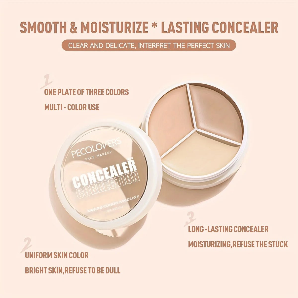 Paleta de correctores 3 en 1 - Filttro - Filttro