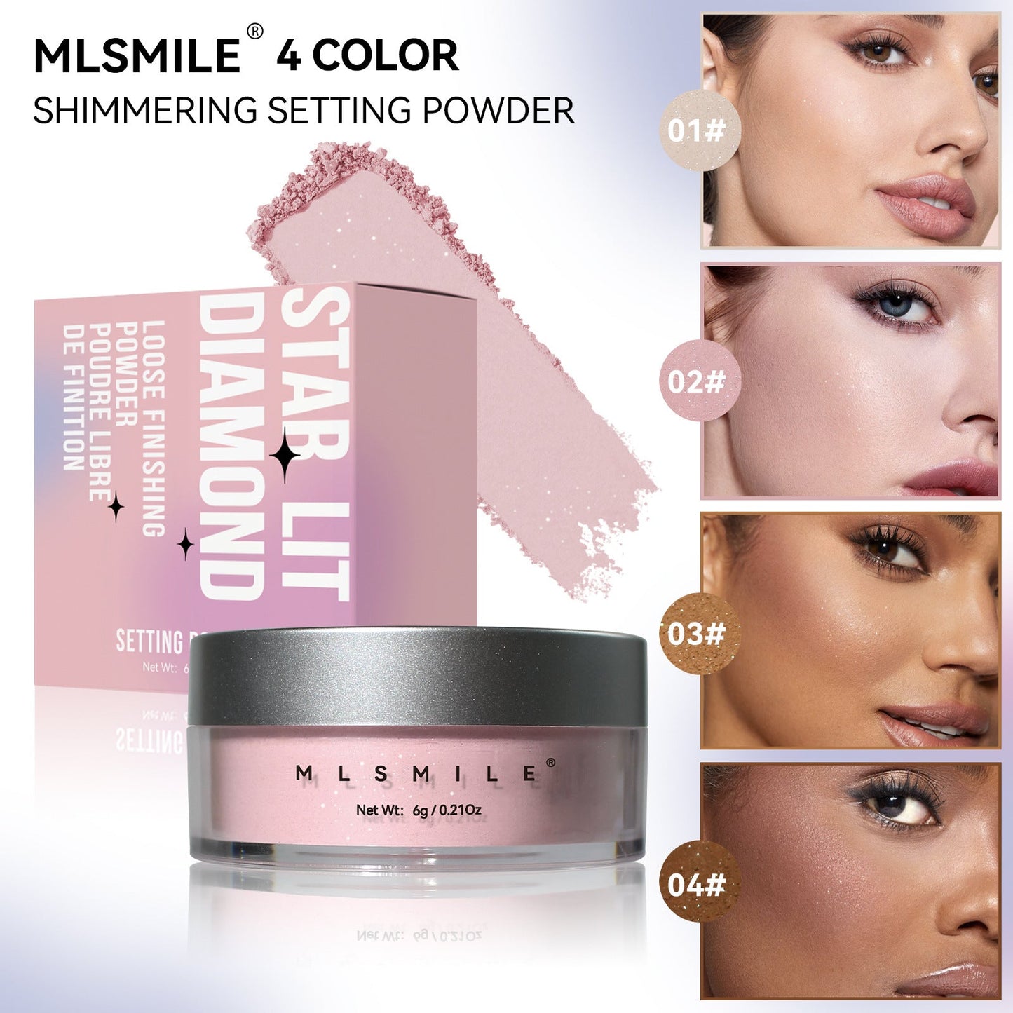 Pearlescent Face Powder - Polvo iluminador y corrector - Filttro - Filttro