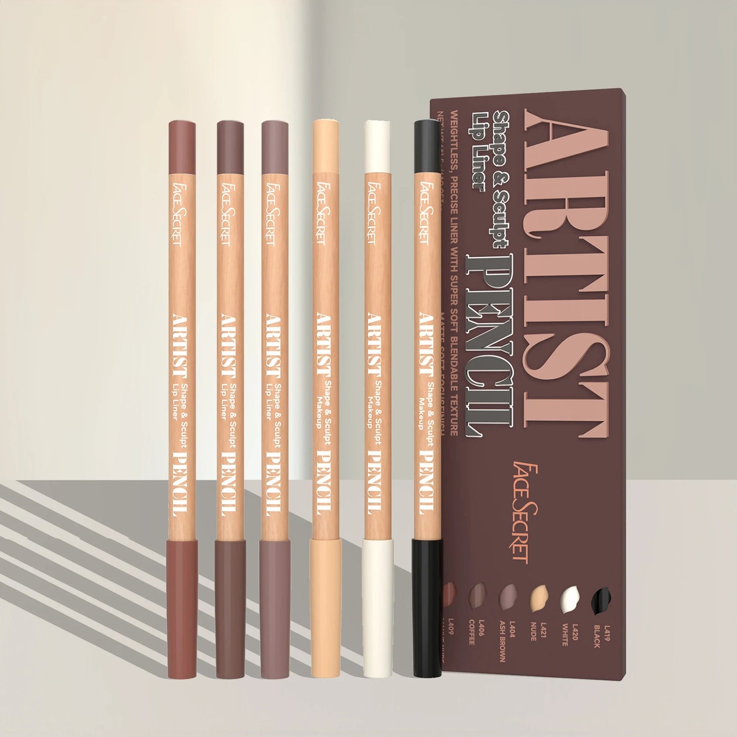 Set de 6 delineadores de labios - Filttro - Filttro