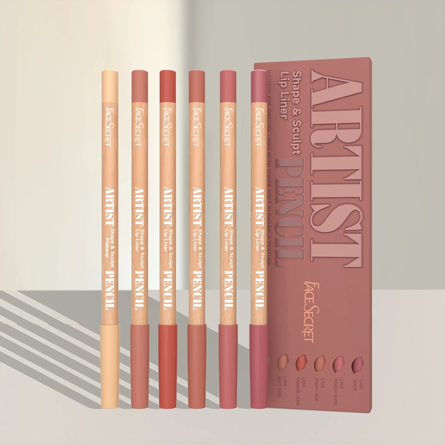 Set de 6 delineadores de labios - Filttro - Filttro