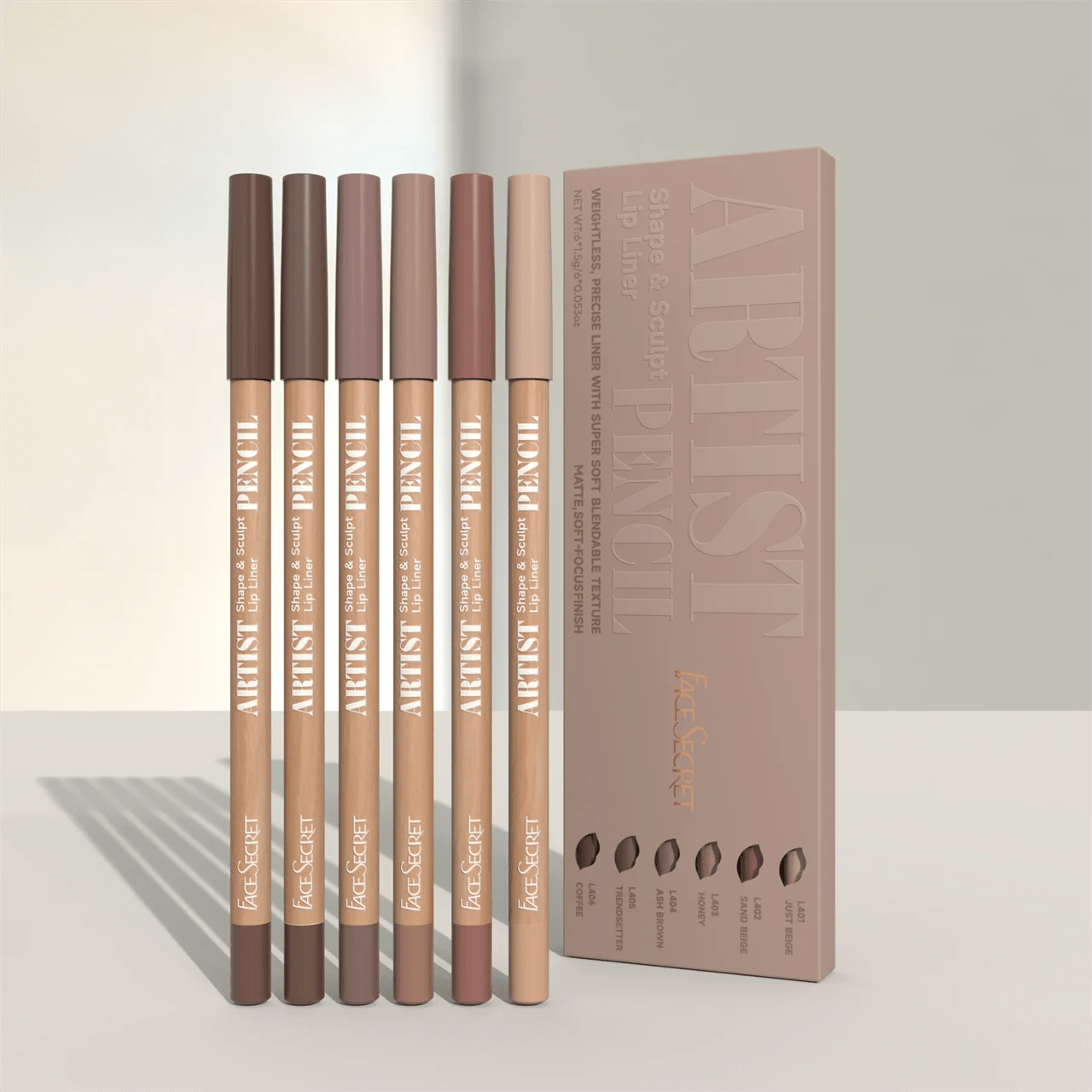 Set de 6 delineadores de labios - Filttro - Filttro