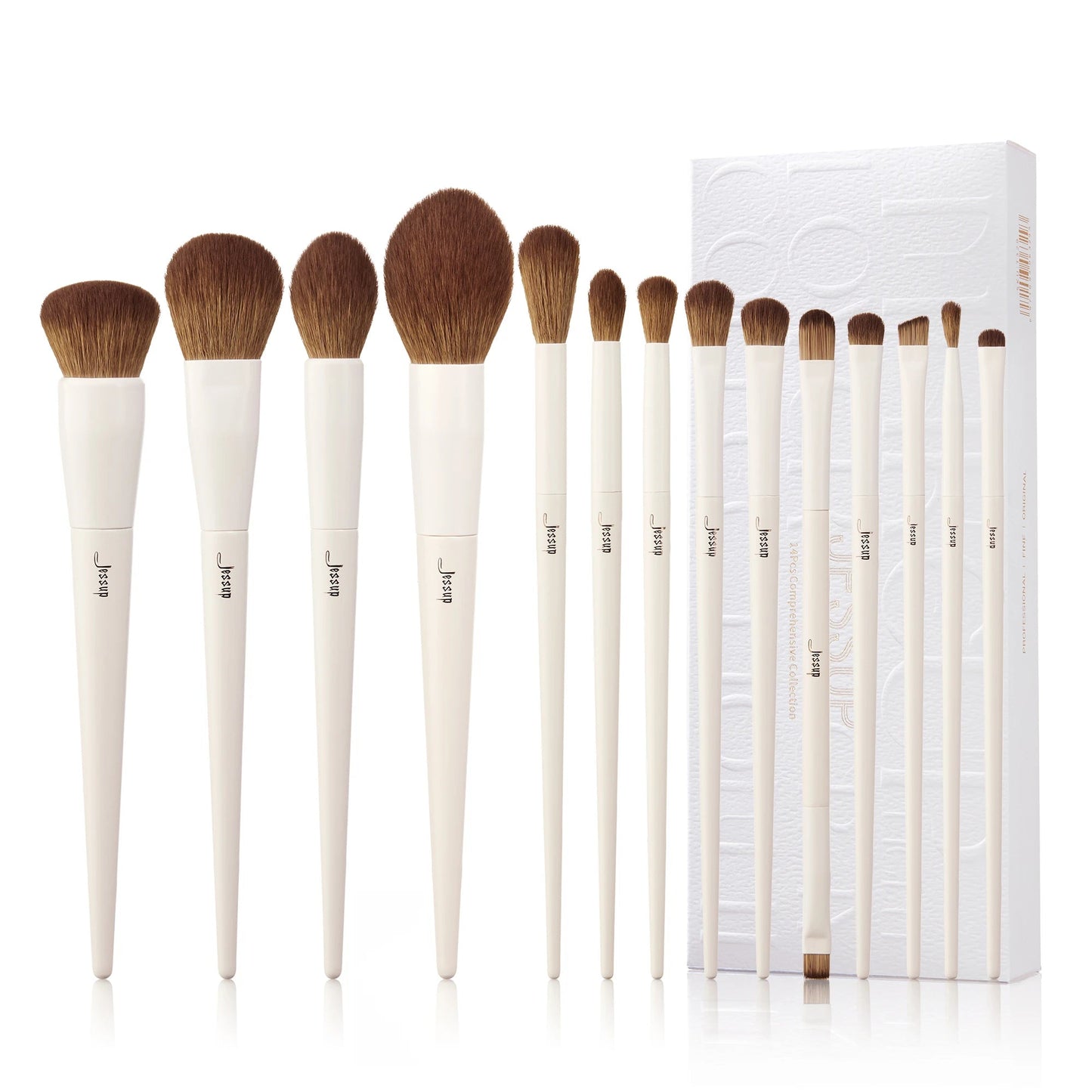 Set de Brochas de Maquillaje Jessup T329 con 14 piezas - Filttro - Filttro