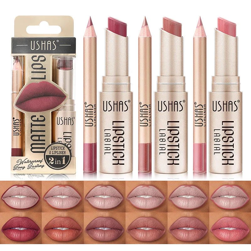 Set de Labios Mate Barra y Lápiz labial - Filttro - Filttro