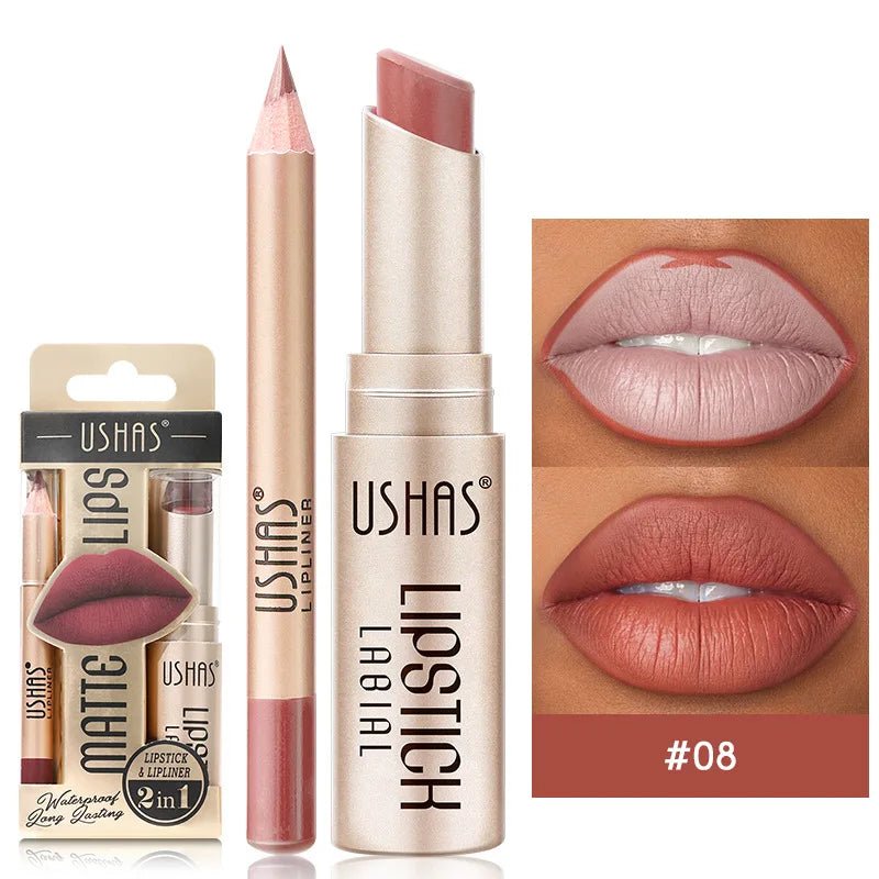 Set de Labios Mate Barra y Lápiz labial - Filttro - Filttro