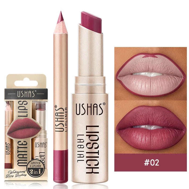 Set de Labios Mate Barra y Lápiz labial - Filttro - Filttro
