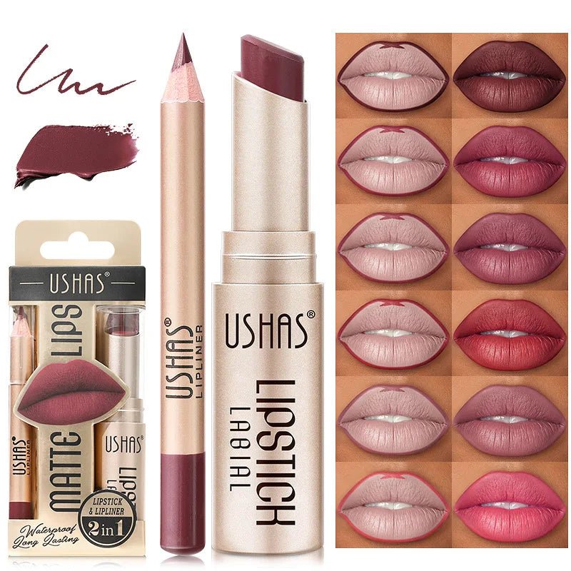 Set de Labios Mate Barra y Lápiz labial - Filttro - Filttro