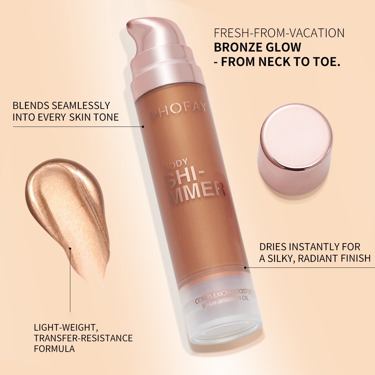 Shimmer Body Oil - Aceite Corporal Brillante - Filttro - Filttro