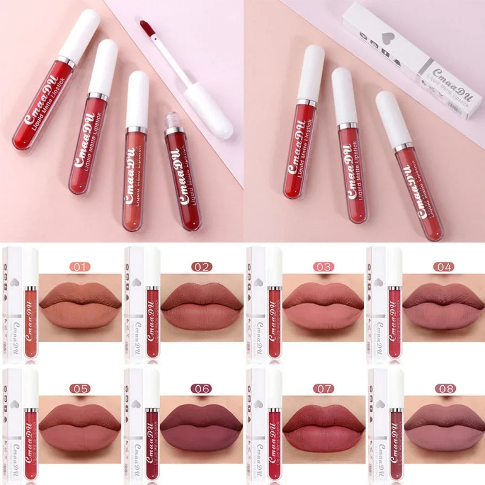 Labial liquido mate de larga duración